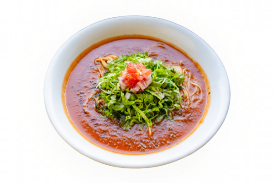 四徳発酵トマトべじらーめん（麺は米粉麺になります）
