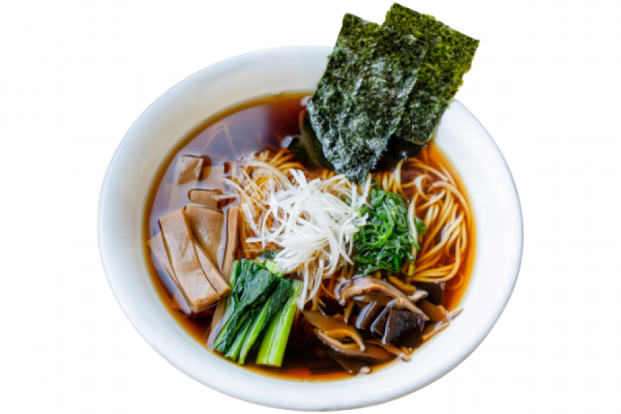 四徳醤油べじらーめん（麺は米粉麺になります）