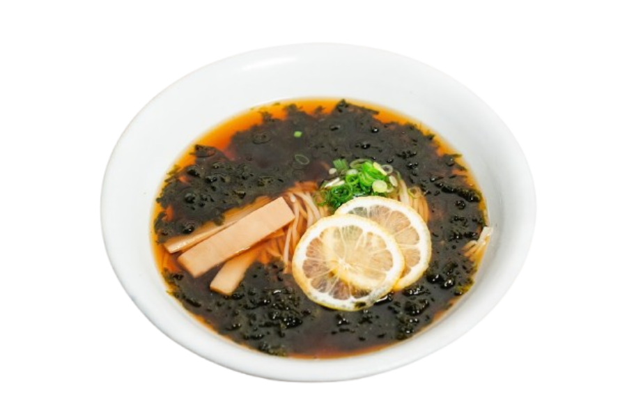 四徳れもん海苔べじらーめん(米粉麺)